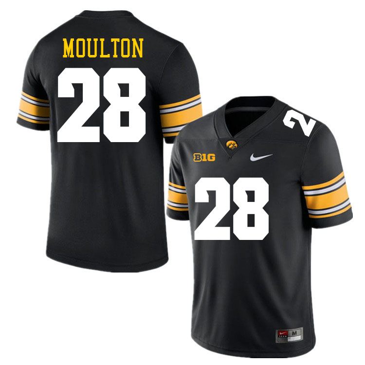 Kamari Moulton Iowa Jersey,University Of Iowa Hawkeyes Fotoball Uniforms,Jersey,Gears-Black